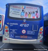 ATT - Alto Tietê Transportes 47157 na cidade de Mogi das Cruzes, São Paulo, Brasil, por Marcos Souza De Oliveira. Número da foto: #:id.