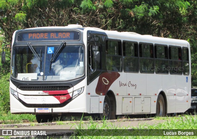 Vera Cruz Transporte e Turismo 2800 na cidade de Araxá, Minas Gerais, Brasil, por Lucas Borges . ID da foto: 12044577.