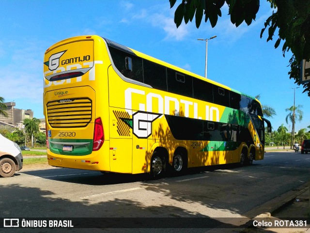 Empresa Gontijo de Transportes 25020 na cidade de Ipatinga, Minas Gerais, Brasil, por Celso ROTA381. ID da foto: 12043334.