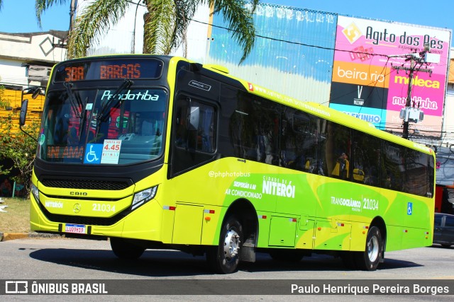 Viação Pendotiba 2.1.034 na cidade de Niterói, Rio de Janeiro, Brasil, por Paulo Henrique Pereira Borges. Número da foto: #12044756.