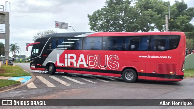 Lirabus 12143 na cidade de Paulínia, São Paulo, Brasil, por Allan Henrique. ID da foto: 12042958.