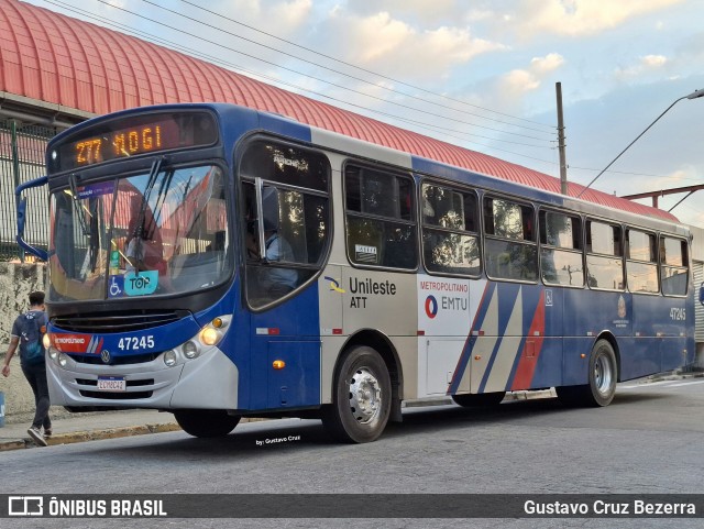 ATT - Alto Tietê Transportes 47.245 na cidade de Poá, São Paulo, Brasil, por Gustavo Cruz Bezerra. ID da foto: 12043344.