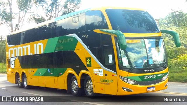 Empresa Gontijo de Transportes 25045 na cidade de Santa Luzia, Minas Gerais, Brasil, por Ruan Luiz. Número da foto: #12043451.