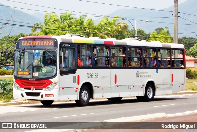 Auto Viação Jabour D86138 na cidade de Rio de Janeiro, Rio de Janeiro, Brasil, por Rodrigo Miguel. ID da foto: 12046640.