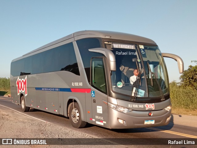 Auto Viação 1001 RJ 108.148 na cidade de Itaboraí, Rio de Janeiro, Brasil, por Rafael Lima. Número da foto: #12046359.