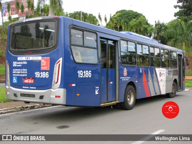 Transportes Capellini 19.186 na cidade de Americana, São Paulo, Brasil, por Wellington Lima. ID da foto: 12045625.