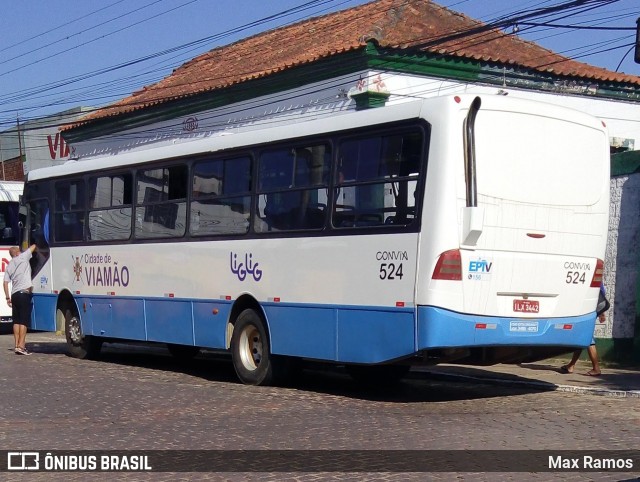 Empresa de Transporte Coletivo Viamão 524 na cidade de Porto Alegre, Rio Grande do Sul, Brasil, por Max Ramos. Número da foto: #12046487.
