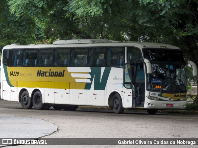 Viação Nacional 14220 na cidade de São Paulo, São Paulo, Brasil, por Gabriel Oliveira Caldas da Nobrega. ID da foto: 12046609.