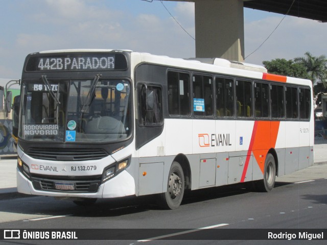 Evanil Transportes e Turismo RJ 132.079 na cidade de Rio de Janeiro, Rio de Janeiro, Brasil, por Rodrigo Miguel. Número da foto: #12047391.