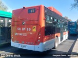 Redbus Urbano 1989 na cidade de Santiago, Santiago, Metropolitana de Santiago, Chile, por Benjamín Tomás Lazo Acuña. Número da foto: #12045600.