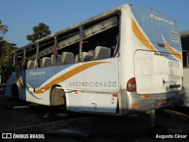 Expresso Pégaso D87705 na cidade de Rio de Janeiro, Rio de Janeiro, Brasil, por Augusto César. ID da foto: 12048869.