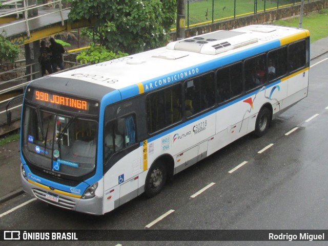 Transportes Futuro C30218 na cidade de Rio de Janeiro, Rio de Janeiro, Brasil, por Rodrigo Miguel. ID da foto: 12049124.