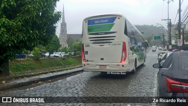 Bel-Tour Transportes e Turismo RJ 508.140 na cidade de Petrópolis, Rio de Janeiro, Brasil, por Zé Ricardo Reis. ID da foto: 12049031.