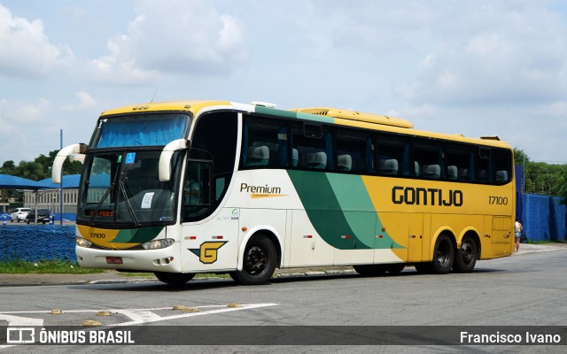 Empresa Gontijo de Transportes 17100 na cidade de São Paulo, São Paulo, Brasil, por Francisco Ivano. ID da foto: 12049596.