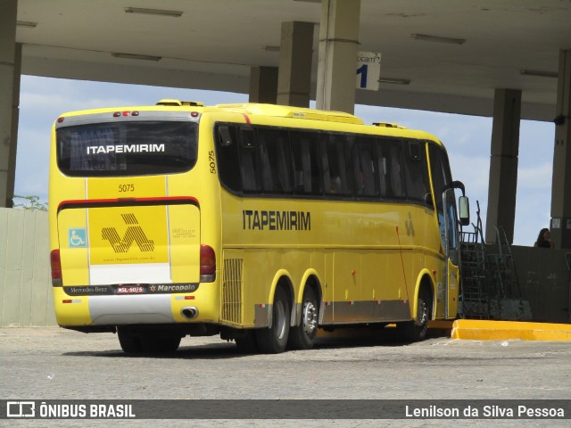 Viação Itapemirim 5075 na cidade de Caruaru, Pernambuco, Brasil, por Lenilson da Silva Pessoa. ID da foto: 12049805.