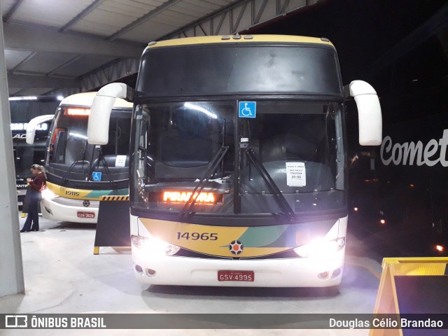 Empresa Gontijo de Transportes 14965 na cidade de Estiva, Minas Gerais, Brasil, por Douglas Célio Brandao. ID da foto: 12049353.