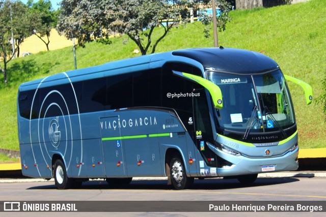 Viação Garcia 82078 na cidade de Londrina, Paraná, Brasil, por Paulo Henrique Pereira Borges. Número da foto: #12049729.