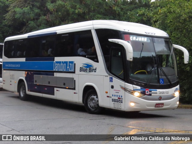 VIDA - Viação Danúbio Azul 10.003 na cidade de São Paulo, São Paulo, Brasil, por Gabriel Oliveira Caldas da Nobrega. ID da foto: 12048938.