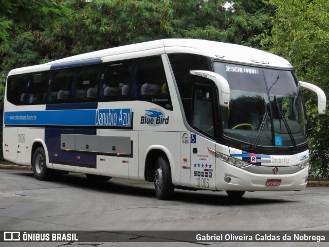 VIDA - Viação Danúbio Azul 10.006 na cidade de São Paulo, São Paulo, Brasil, por Gabriel Oliveira Caldas da Nobrega. ID da foto: 12048946.