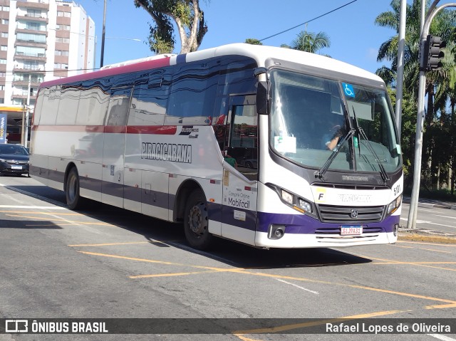 Viação Piracicabana 5101 na cidade de Mogi das Cruzes, São Paulo, Brasil, por Rafael Lopes de Oliveira. Número da foto: #12048662.
