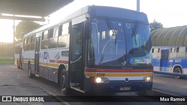 Nortran Transportes Coletivos 6520 na cidade de Porto Alegre, Rio Grande do Sul, Brasil, por Max Ramos. ID da foto: 12050814.