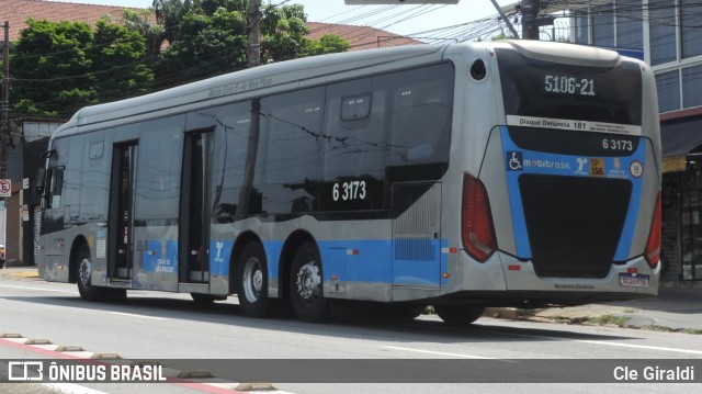 Viação Paratodos > São Jorge > Metropolitana São Paulo > Mobibrasil 6 3173 na cidade de São Paulo, São Paulo, Brasil, por Cle Giraldi. Número da foto: #12052960.