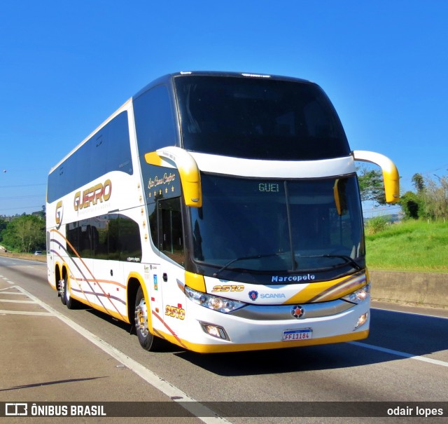 Guerro Transportes 9510 na cidade de Caçapava, São Paulo, Brasil, por odair lopes. ID da foto: 12052929.