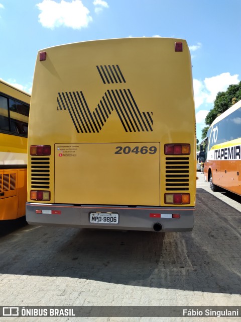 Ônibus Particulares 20469 na cidade de Juiz de Fora, Minas Gerais, Brasil, por Fábio Singulani. ID da foto: 12050922.