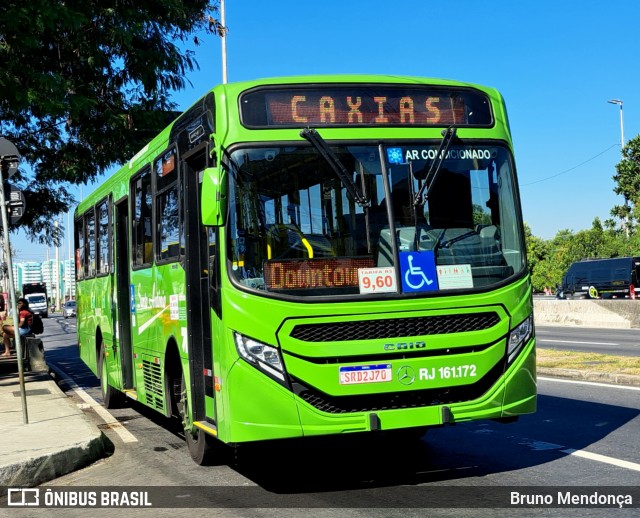 Transportes Santo Antônio RJ 161.172 na cidade de Rio de Janeiro, Rio de Janeiro, Brasil, por Bruno Mendonça. ID da foto: 12051042.