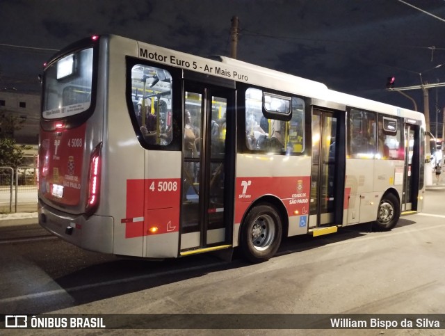 Allibus Transportes 4 5008 na cidade de São Paulo, São Paulo, Brasil, por William Bispo da Silva. Número da foto: #12050769.