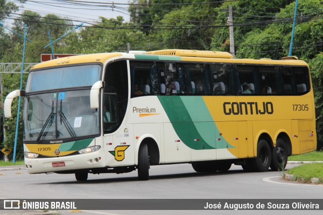 Empresa Gontijo de Transportes 17305 na cidade de Resende, Rio de Janeiro, Brasil, por José Augusto de Souza Oliveira. Número da foto: #12052976.
