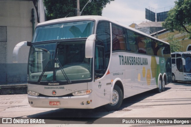 Transbrasiliana Transportes e Turismo 50521 na cidade de Rio de Janeiro, Rio de Janeiro, Brasil, por Paulo Henrique Pereira Borges. ID da foto: 12052704.