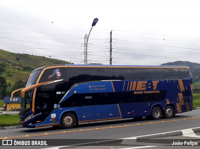 EBT - Expresso Biagini Transportes 1C38 na cidade de Aparecida, São Paulo, Brasil, por João Felipe. ID da foto: 12051304.