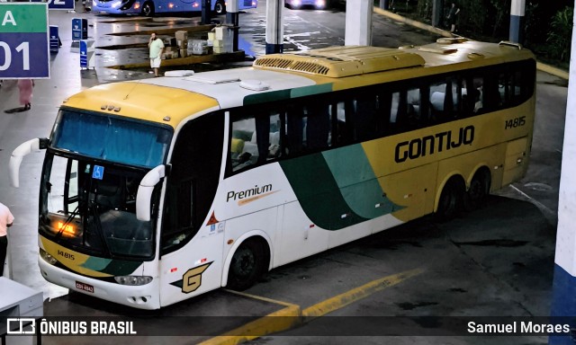 Empresa Gontijo de Transportes 14815 na cidade de Recife, Pernambuco, Brasil, por Samuel Moraes. Número da foto: #12052580.