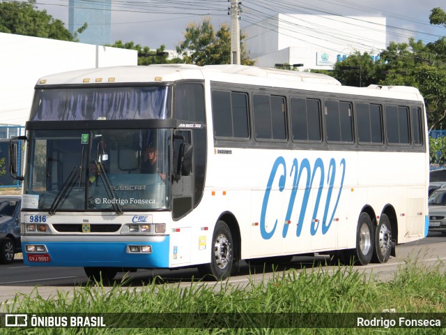 CMV Viagens 9816 na cidade de Caruaru, Pernambuco, Brasil, por Rodrigo Fonseca. Número da foto: #12052909.