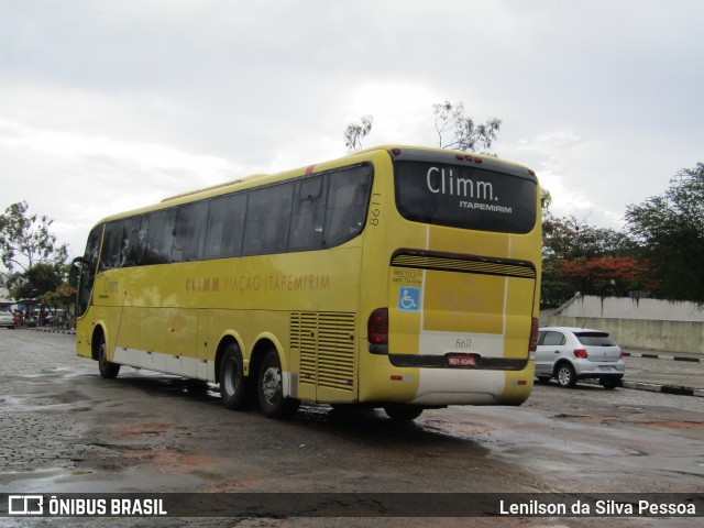 Viação Itapemirim 8611 na cidade de Caruaru, Pernambuco, Brasil, por Lenilson da Silva Pessoa. ID da foto: 12052194.