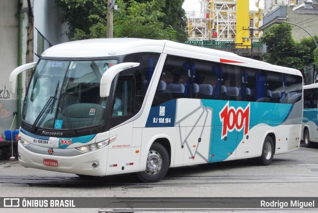 Auto Viação 1001 RJ 108.184 na cidade de Rio de Janeiro, Rio de Janeiro, Brasil, por Rodrigo Miguel. ID da foto: 12052695.