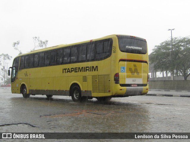 Viação Itapemirim 8537 na cidade de Caruaru, Pernambuco, Brasil, por Lenilson da Silva Pessoa. ID da foto: 12052180.