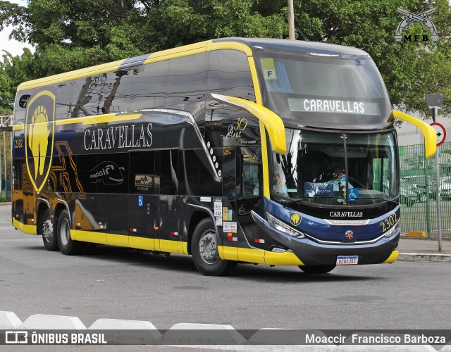 Caravellas Transportes e Turismo 2302 na cidade de São Paulo, São Paulo, Brasil, por Moaccir  Francisco Barboza. Número da foto: #12051549.