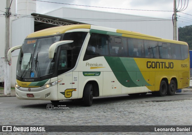 Empresa Gontijo de Transportes 19215 na cidade de Juiz de Fora, Minas Gerais, Brasil, por Leonardo Daniel. ID da foto: 12051372.