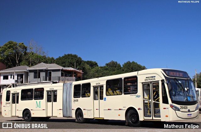 Viação do Sul 26408 na cidade de Curitiba, Paraná, Brasil, por Matheus Felipe. Número da foto: #12054768.