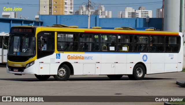 HP Transportes Coletivos 20051 na cidade de Goiânia, Goiás, Brasil, por Carlos Júnior. ID da foto: 12054435.