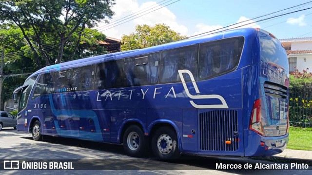 Lattyfa Turismo 3190 na cidade de Belo Horizonte, Minas Gerais, Brasil, por Marcos de Alcantara Pinto. ID da foto: 12053464.