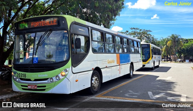 HP Transportes Coletivos 20318 na cidade de Goiânia, Goiás, Brasil, por Carlos Júnior. ID da foto: 12054587.