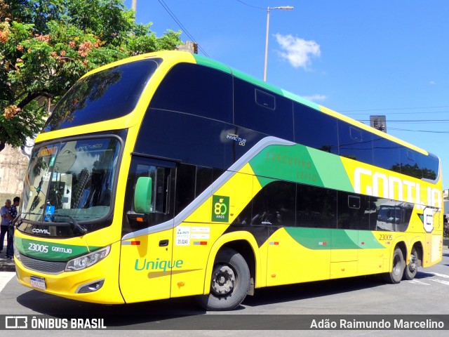 Empresa Gontijo de Transportes 23005 na cidade de Belo Horizonte, Minas Gerais, Brasil, por Adão Raimundo Marcelino. ID da foto: 12055270.