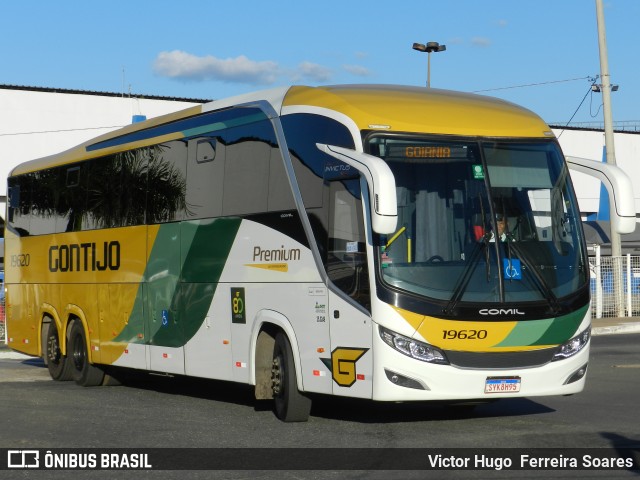 Empresa Gontijo de Transportes 19620 na cidade de Goiânia, Goiás, Brasil, por Victor Hugo  Ferreira Soares. Número da foto: #12053917.