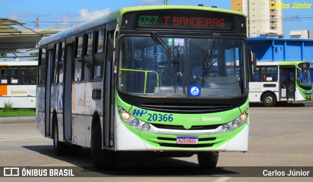 HP Transportes Coletivos 20366 na cidade de Goiânia, Goiás, Brasil, por Carlos Júnior. Número da foto: #12054462.