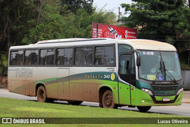Turin Transportes 2140 na cidade de Conselheiro Lafaiete, Minas Gerais, Brasil, por Lucas Oliveira. Número da foto: #12054122.