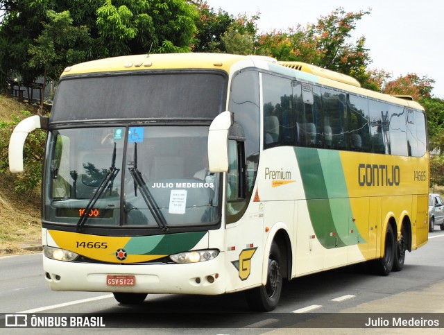 Empresa Gontijo de Transportes 14665 na cidade de Campinas, São Paulo, Brasil, por Julio Medeiros. ID da foto: 12053984.