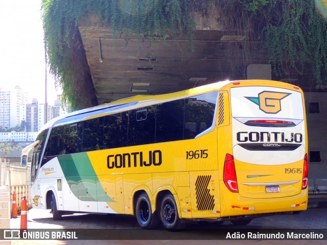 Empresa Gontijo de Transportes 19615 na cidade de Belo Horizonte, Minas Gerais, Brasil, por Adão Raimundo Marcelino. ID da foto: 12055255.